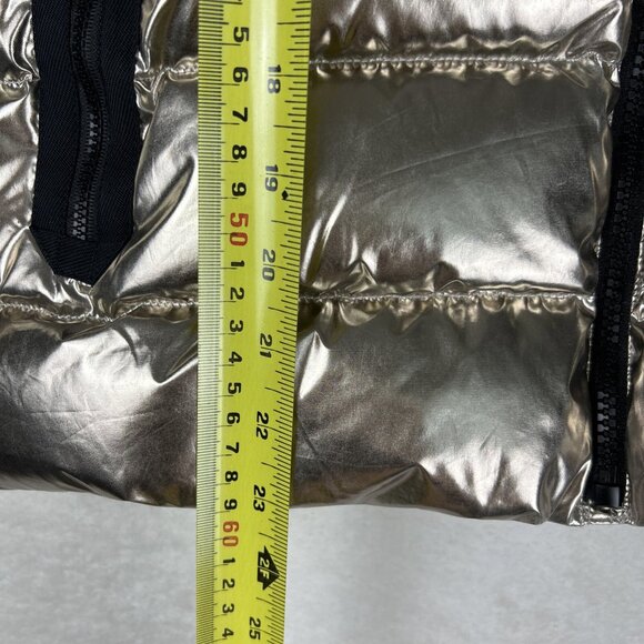 Polo Ralph Lauren Metallic Puffer Down Jacket Duck Feather Big Kids Sz XL 16 - Picture 12 of 14